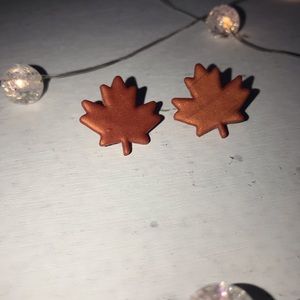 Handmade polymer clay earrings